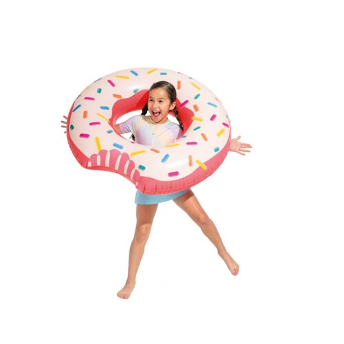 Dmuchane koło do pływania cukierkowy donut INTEX 56265