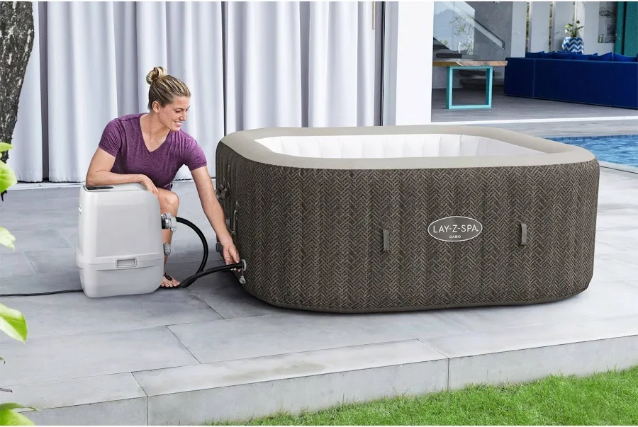 Lay-Z-Spa Cabo HydroJet – korzystanie z jacuzzi